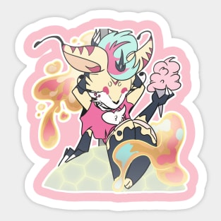 Queen Bee Helluva Boss Chibi Sticker